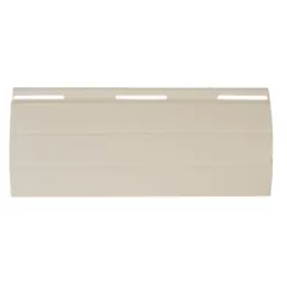 Lame volet roulant aluminium 37 mm, ajourée coloris beige