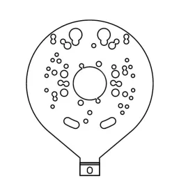 Plaque SOPROFEN support fixation treuils ou moteurs pour coffre SOPROFEN VX
