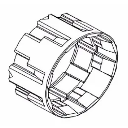 Embout d'axe (blanc) pour tube SOPROFEN AX50