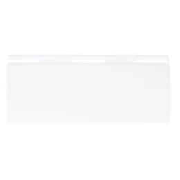 Lame volet roulant aluminium 37 mm, ajourée coloris blanc