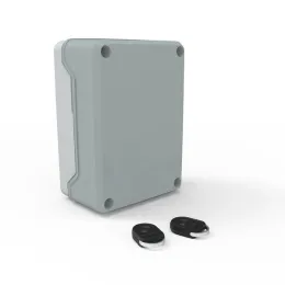 Armoire de commande pour moteur de portail battant Somfy 3S+ IO avec 2 commandes Keygo