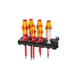 Assortiement de tournevis Kraftform+ avec détecteur de tension  - 7 pièces