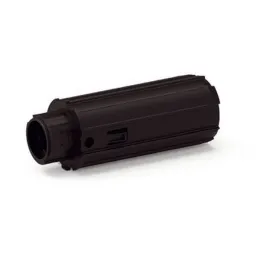 Embout pour axe ZF54, sortie porte roulement Ø28 - crabot de 27 mm