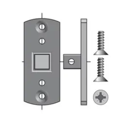Carré rapporté de 10mm pour moteur gamme.50 - pour goupille perpendiculaire a l'axe des vis