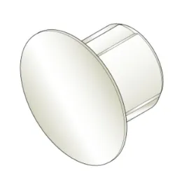 Bouchon de coulisse pour perçage Ø10 mm - marron