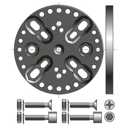 Support pour moteur CSI Ø50/60 mm de stores