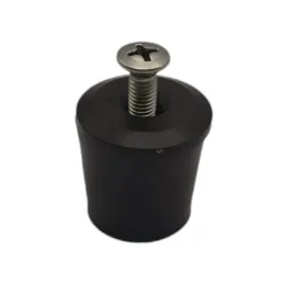 Butée de lame finale cylindrique, longueur 20 mm, brun